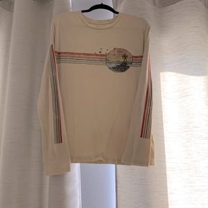 Vintage style long sleeve t shirt